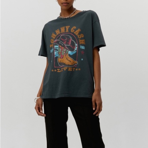 Daydreamer Tops - Daydreamer Johnny cash tee Sz large